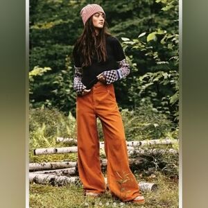 Free People We The Free Harlow Wide Leg Cord Jeans
